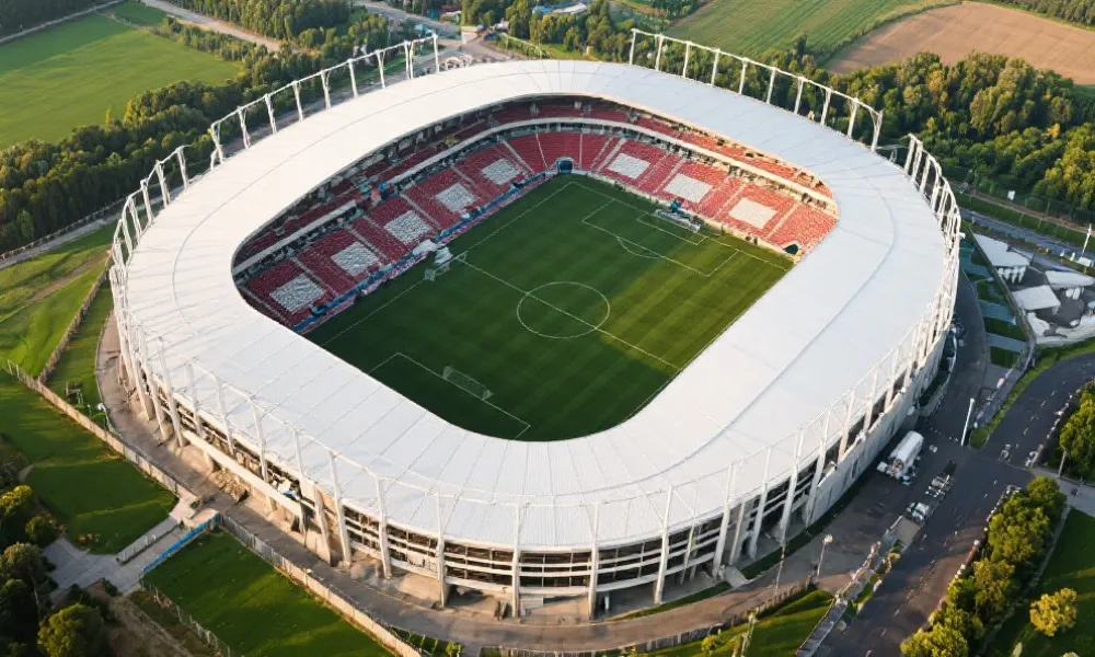 球场与平台服务示意图