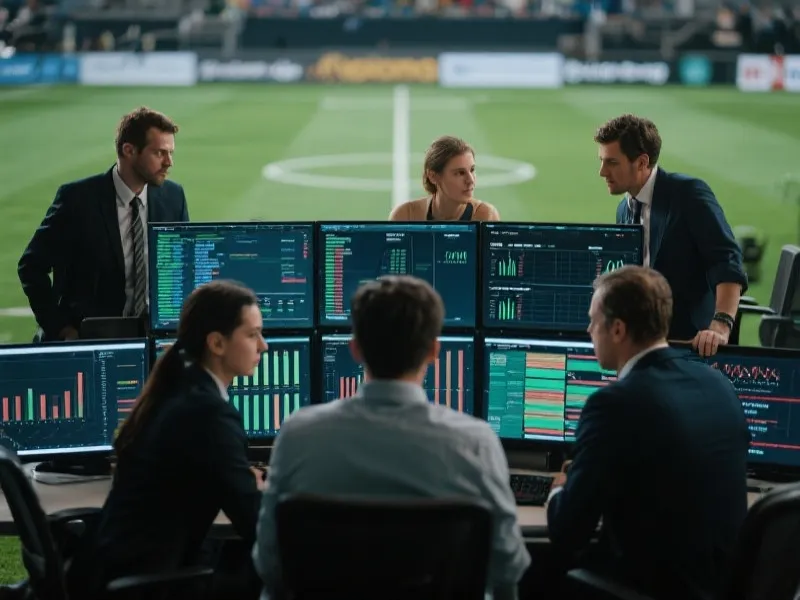 团队进行数据分析